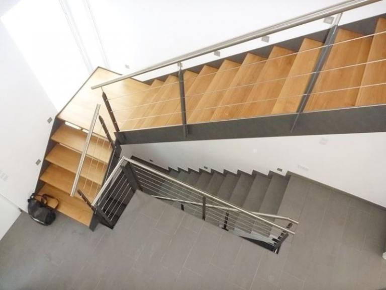 Treppe mit Beleuchtung