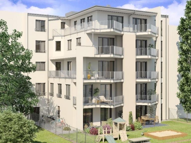 Planung Perspektive Garten Marschner Strasse